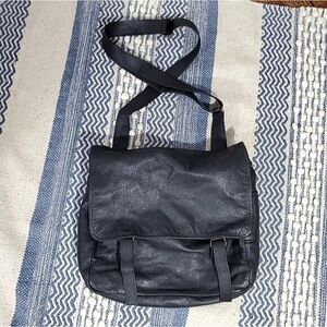 BARNSTORM Vintage 80' Handmade Full Grain Leather Crossbody Sachel Bag